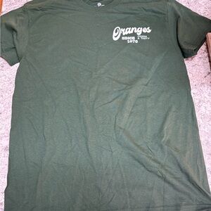 Oranges Graphic Short-Sleeve T-Shirt - Forest Green